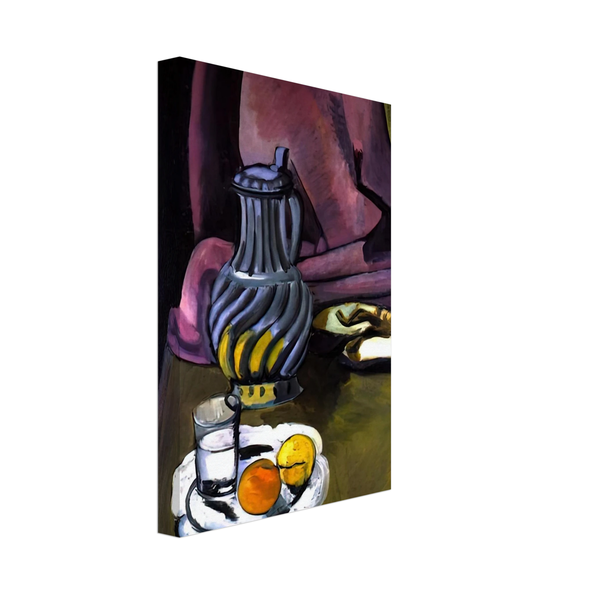Henri Matisse - THE PEWTER JUG 1917 Canvas - 70x100 cm / 28x40 inches-canvas