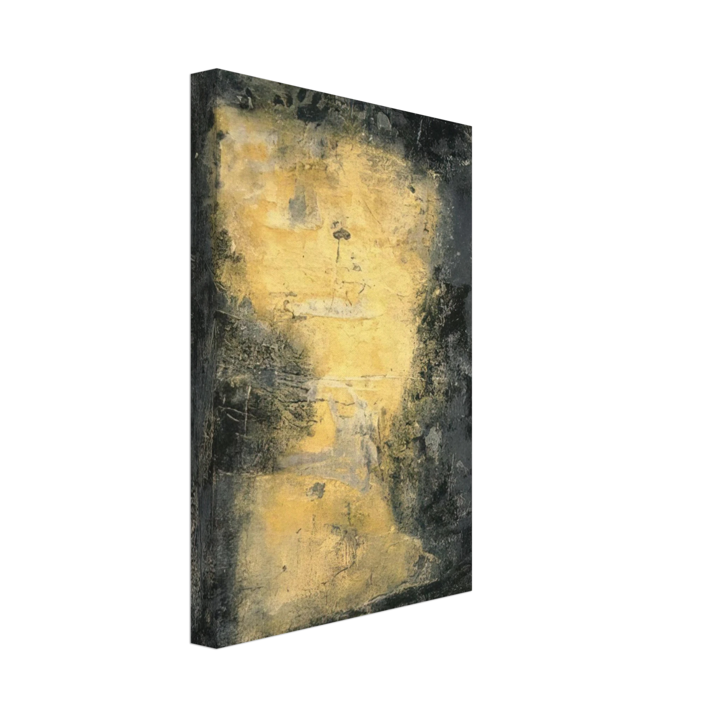 Emil Schumacher - Bolo - Tachisme Canvas - 70x100 cm / 28x40 inches-canvas