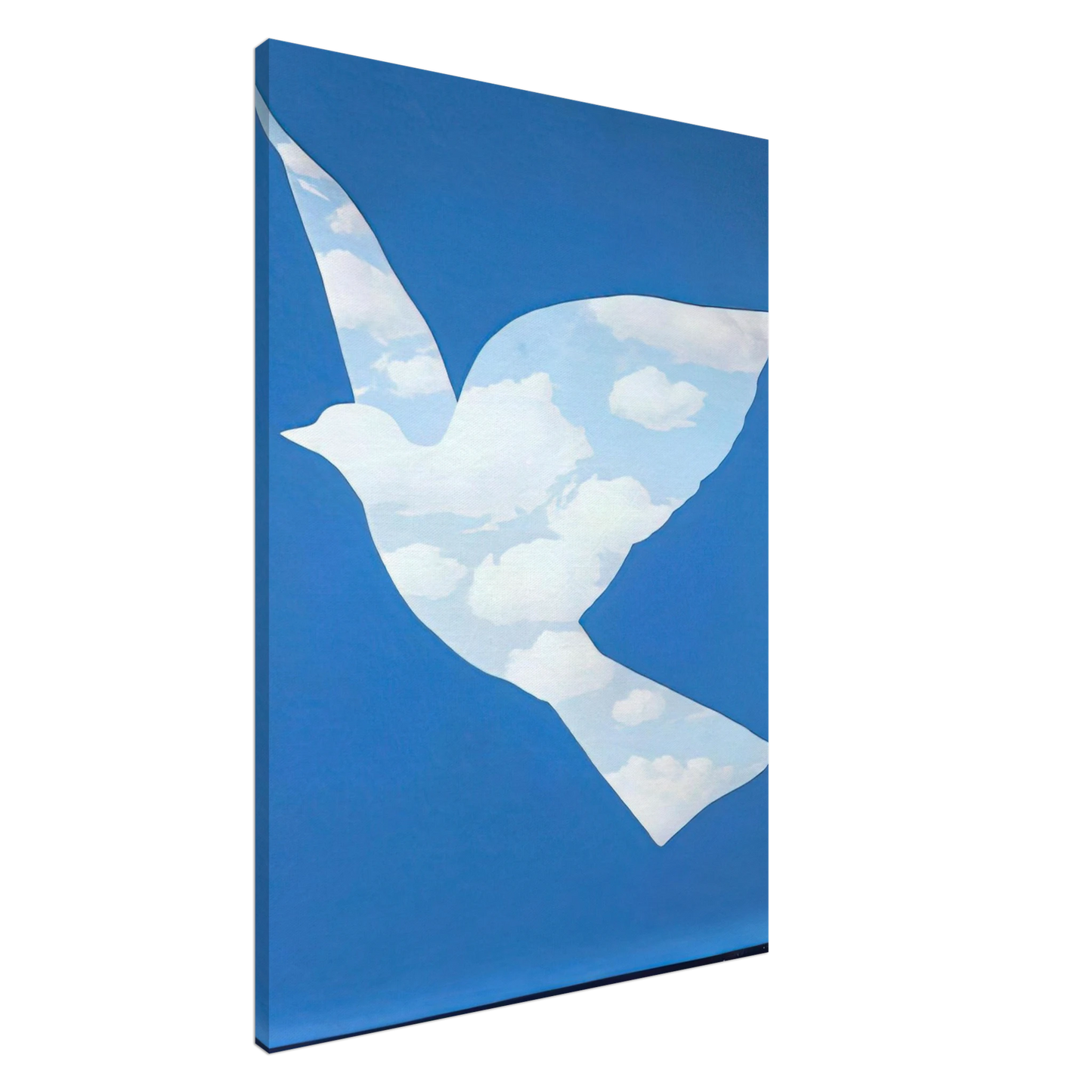 Rene Magritte - THE PROMISE 1966 Canvas - 20x30 cm / 8x12 inches-canvas