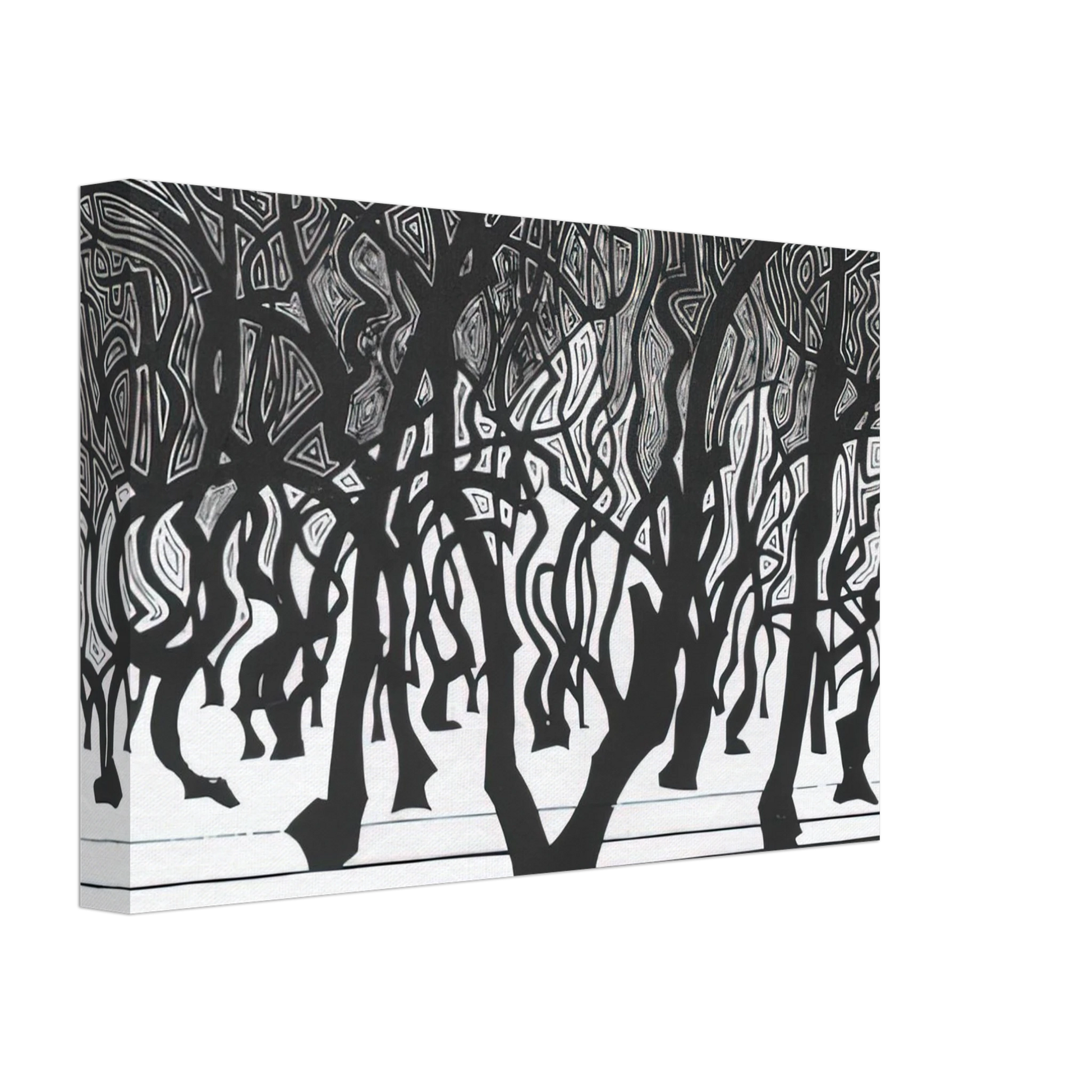 MC Escher - WOODS NEAR MENTON Canvas - 70x100 cm / 28x40 inches-canvas