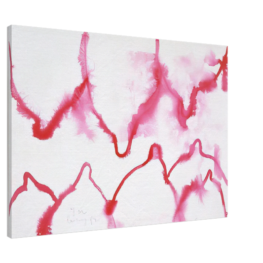 Louise Bourgeois - I AM LOOKING FOR MOTHERS 2007 Canvas - 20x30 cm / 8x12 inches-canvas