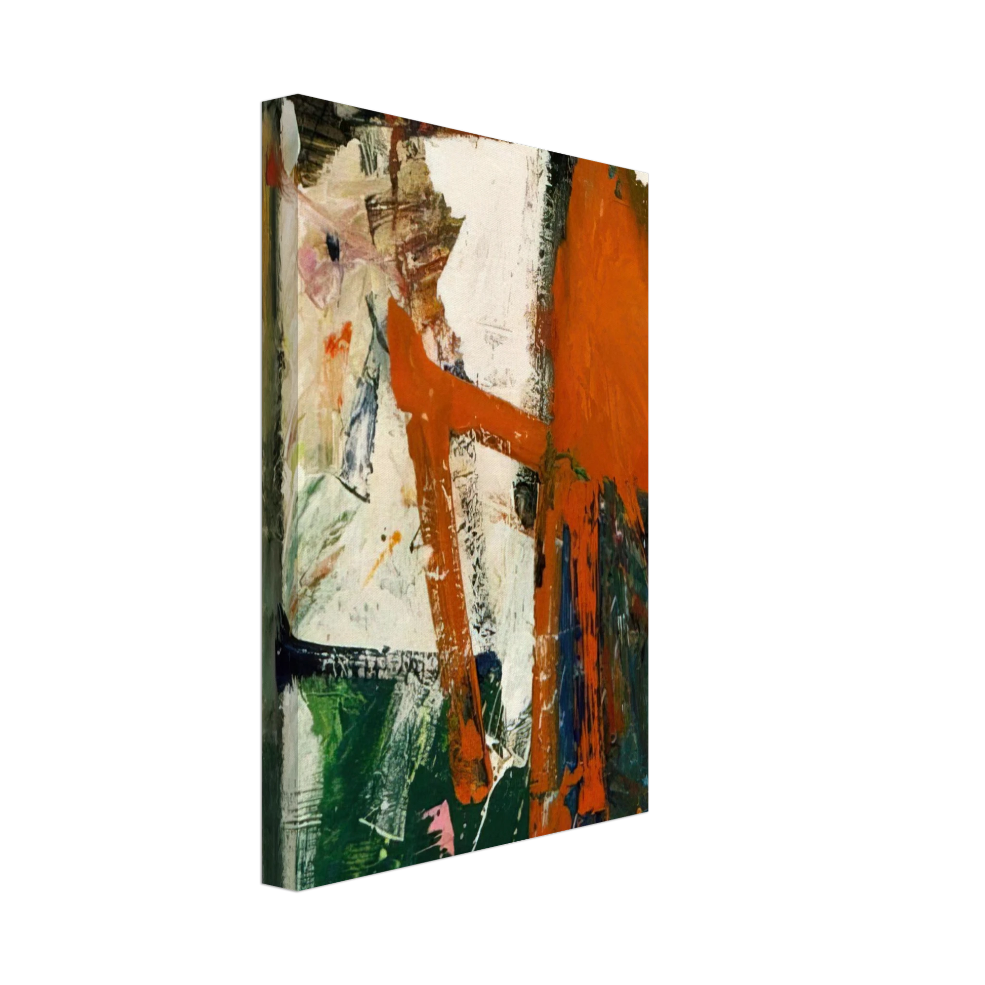 Hassel Smith - Up Mousehole - 1962 Canvas - 40x60 cm / 16x24 inches-canvas