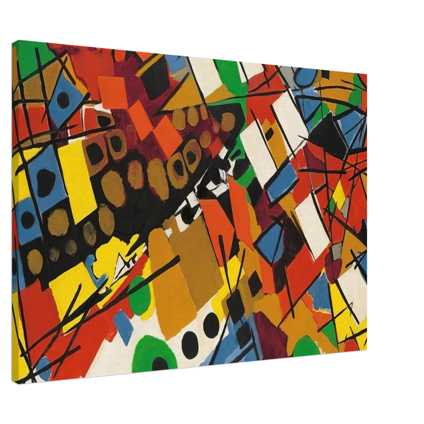 Ernst Wilhelm Nay - Pastorale - 1954 Canvas - 20x30 cm / 8x12 inches-canvas