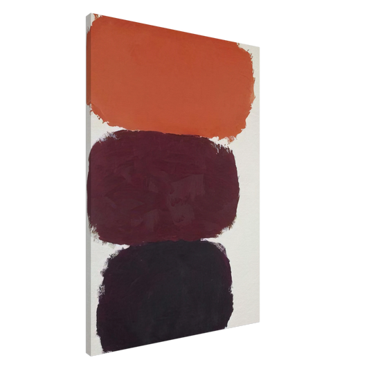 Ray Parker - Untitled - 1960 Canvas - 20x30 cm / 8x12 inches-canvas