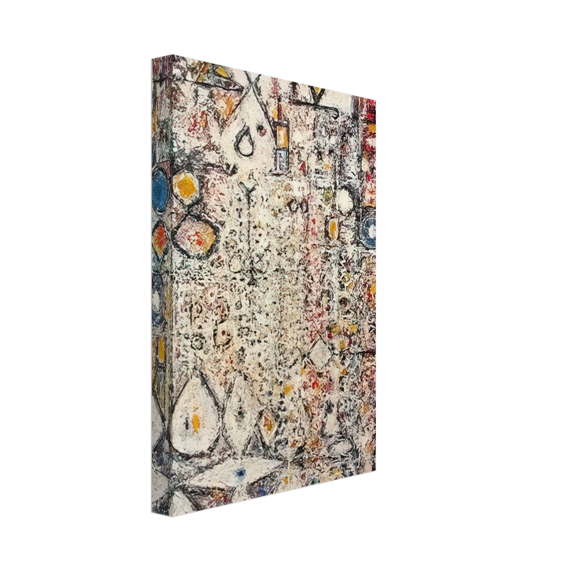 Richard Pousette-Dart - White Gothic #3 - 1957 Canvas - 70x100 cm / 28x40 inches-canvas