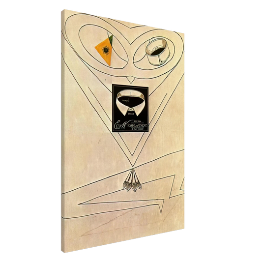 Max Ernst - Dancing Owl Canvas - 20x30 cm / 8x12 inches-canvas