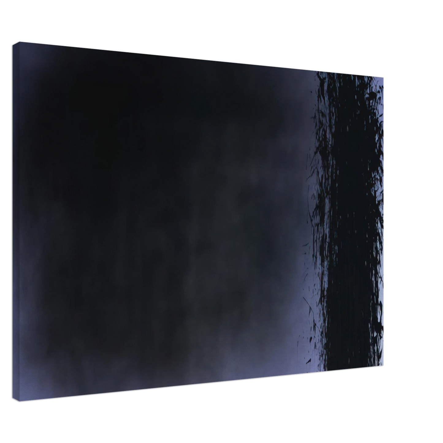 Hans Hartung - Untitled T1980-K5 - 1980 Canvas - 20x30 cm / 8x12 inches-canvas