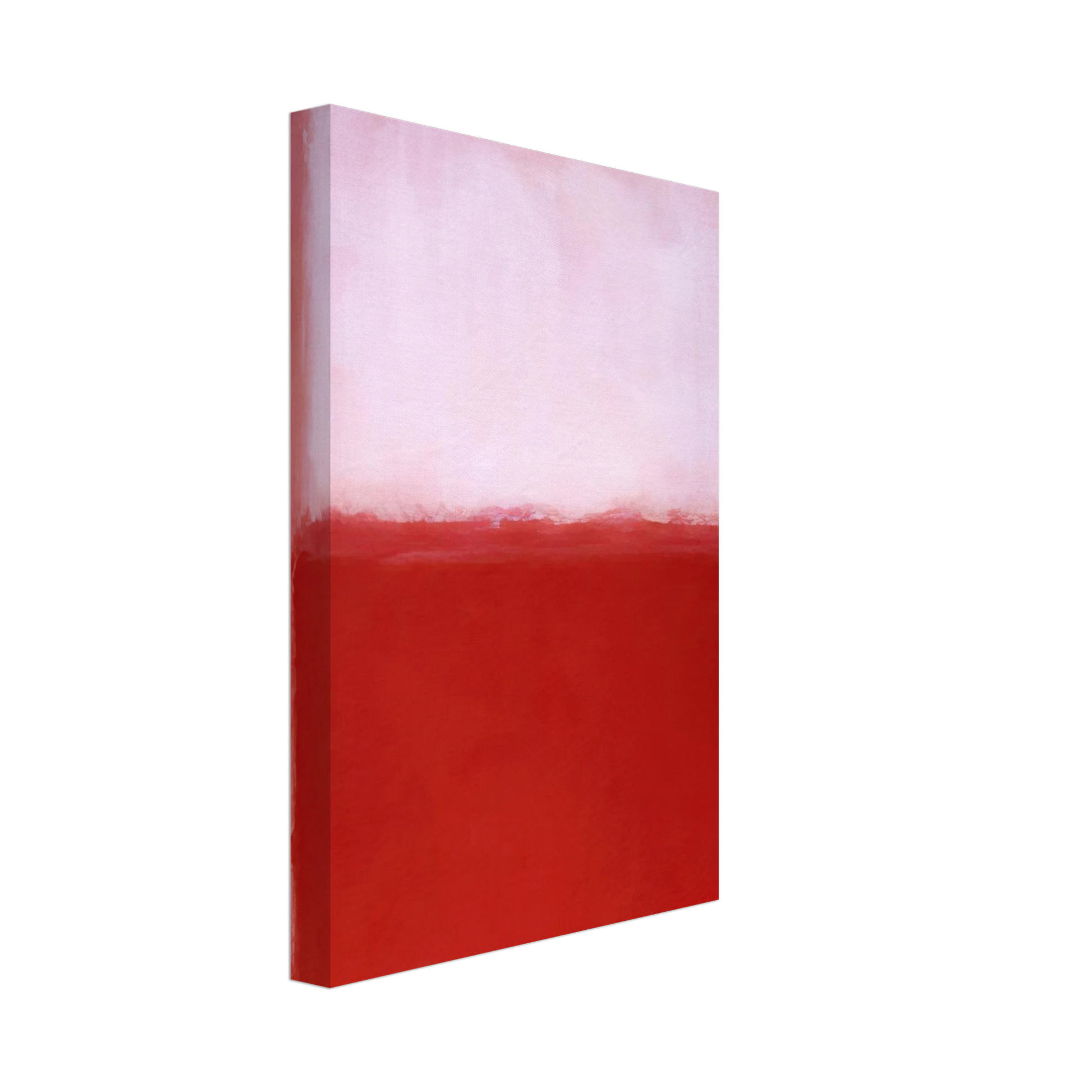 Mark Rothko - White Over Red - 1957 Canvas - 70x100 cm / 28x40 inches-canvas