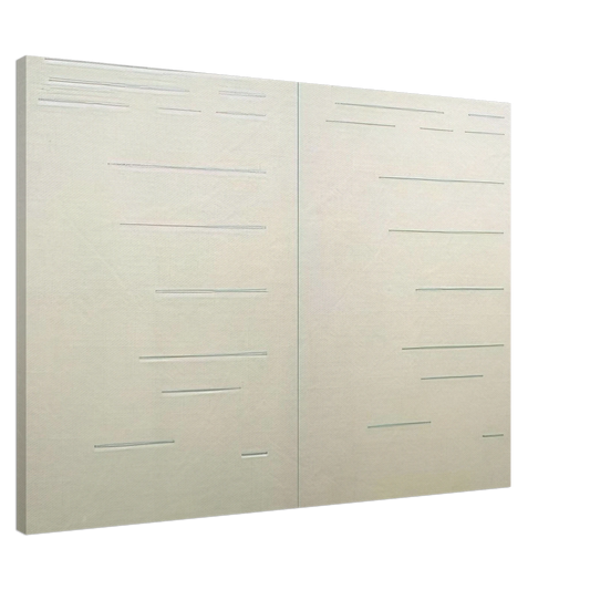 Mark Lancaster - Second Spread - 1966 Canvas - 20x30 cm / 8x12 inches-canvas