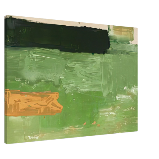 Helen Frankenthaler - Mediterranean, 1981- Canvas - 20x30 cm / 8x12 inches-canvas