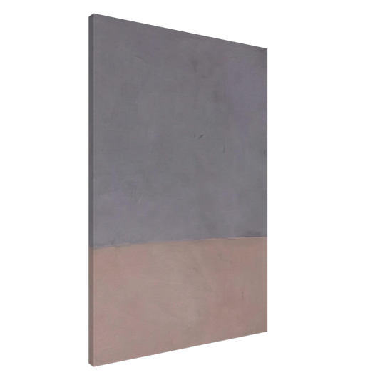 Mark Rothko - Untitled Gray and Mauve - 1969 Canvas - 20x30 cm / 8x12 inches-canvas