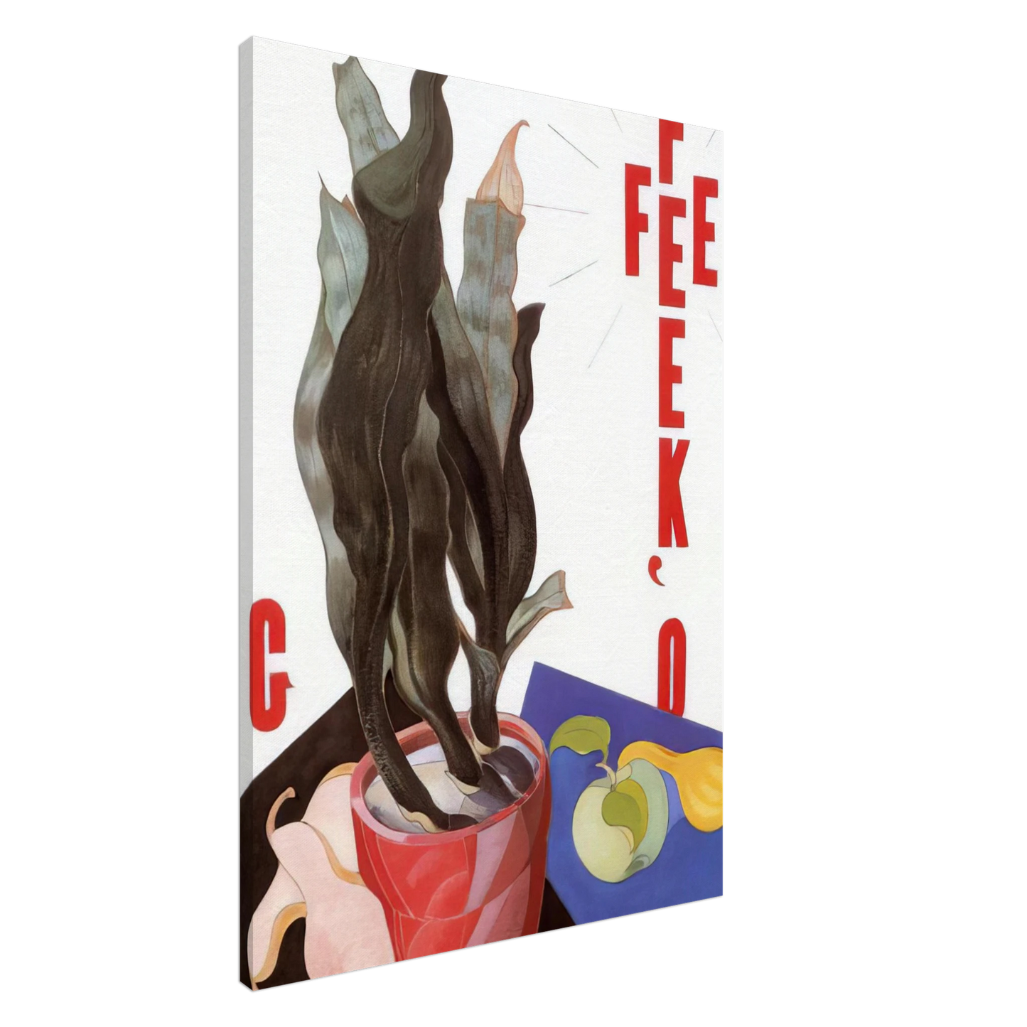 Charles Demuth - O'Keefe Georgia Oâ€™Keeffe - 1924 Canvas - 20x30 cm / 8x12 inches-canvas