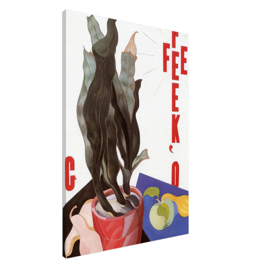 Charles Demuth - O'Keefe Georgia Oâ€™Keeffe - 1924 Canvas - 20x30 cm / 8x12 inches-canvas