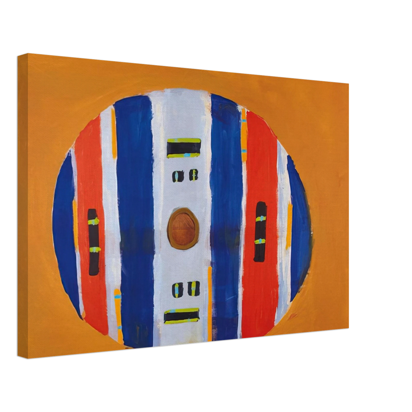 Betty Parsons - Target - 1981 Canvas - 40x60 cm / 16x24 inches-canvas