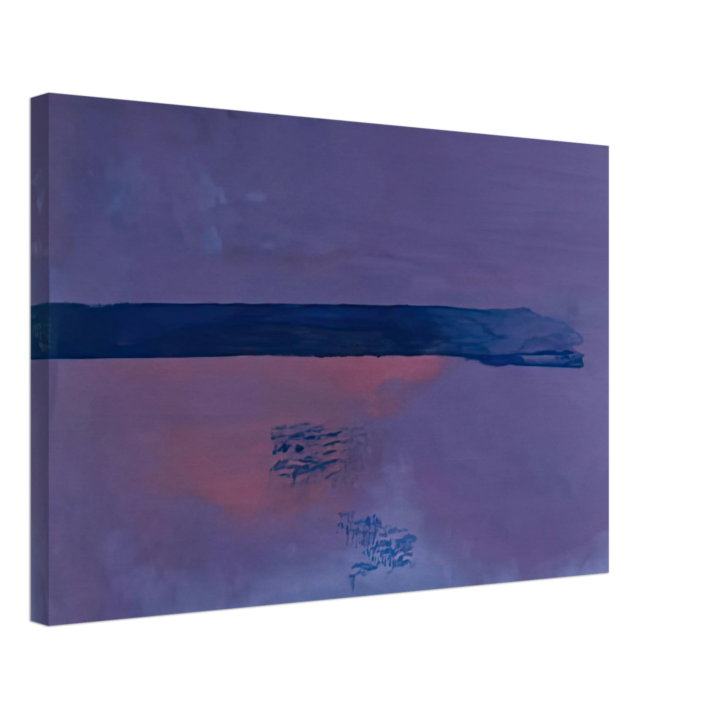 Helen Frankenthaler - Ebbing, 2002- Canvas - 70x100 cm / 28x40 inches-canvas