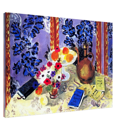 Henri Matisse - STILL LIFE HISTOIRES JUIVES 1924 Canvas - 20x30 cm / 8x12 inches-canvas
