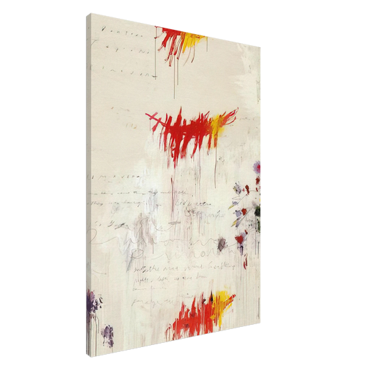 Cy Twombly - Quattro stagioni I. Primavera Canvas - 20x30 cm / 8x12 inches-canvas
