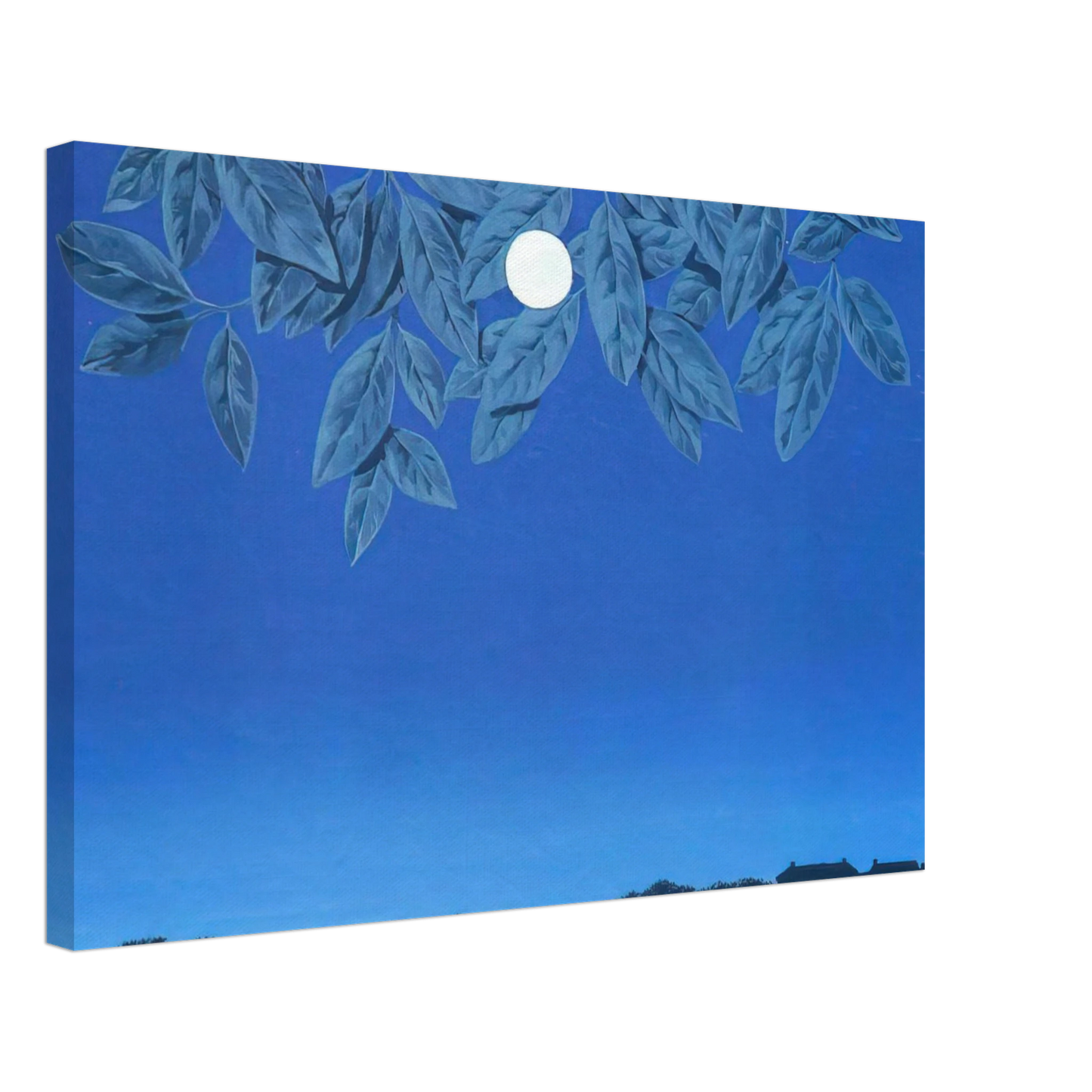 Rene Magritte - THE BLANK PAGE 1967 Canvas - 70x100 cm / 28x40 inches-canvas