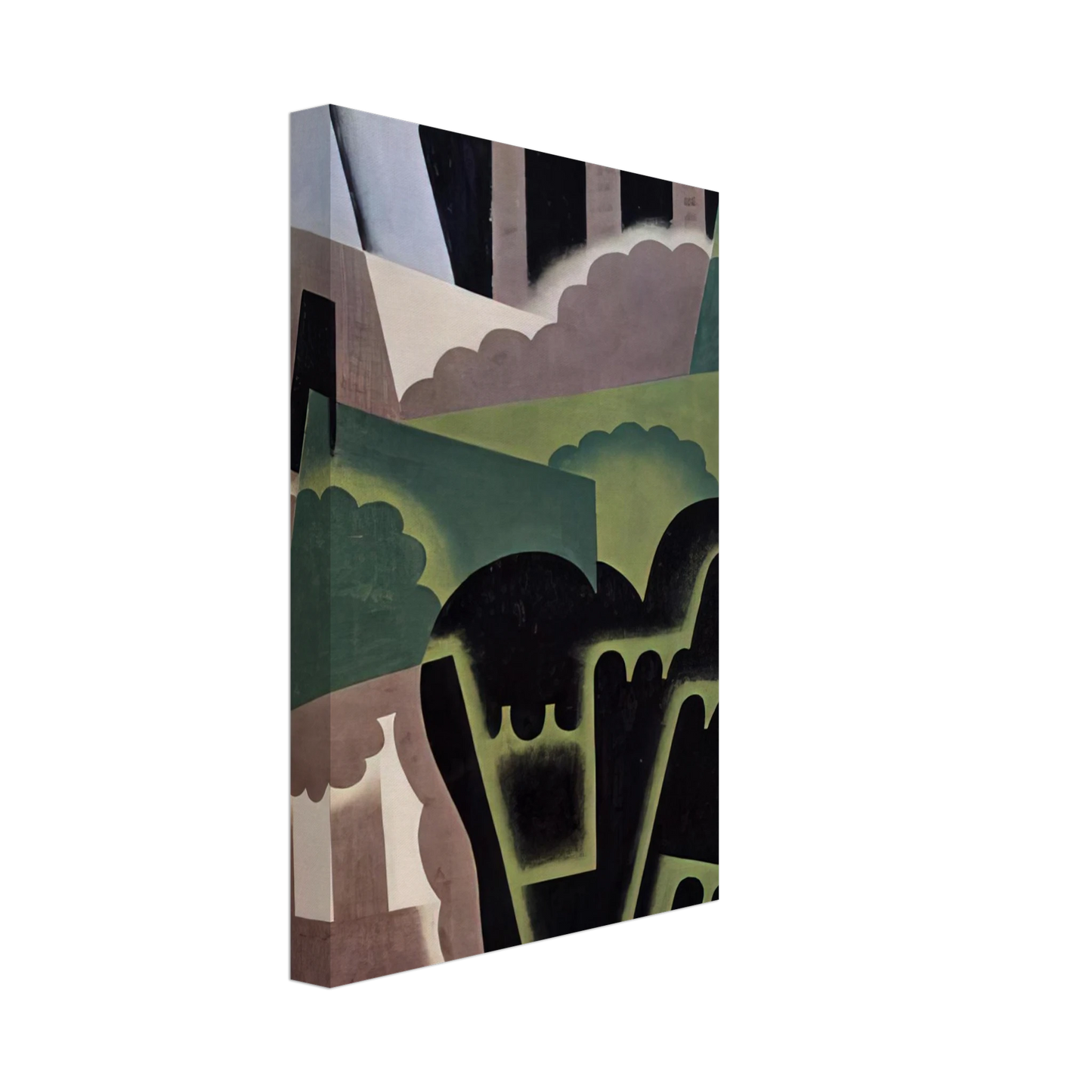 Juan Gris - LANDSCAPE Canvas - 40x60 cm / 16x24 inches-canvas