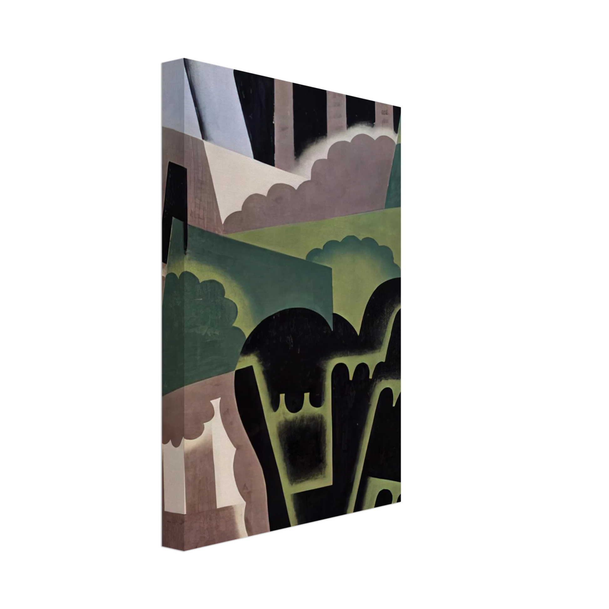 Juan Gris - LANDSCAPE Canvas - 40x60 cm / 16x24 inches-canvas