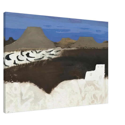 Mary Fedden - Lanzarote - 1977 Canvas - 20x30 cm / 8x12 inches-canvas