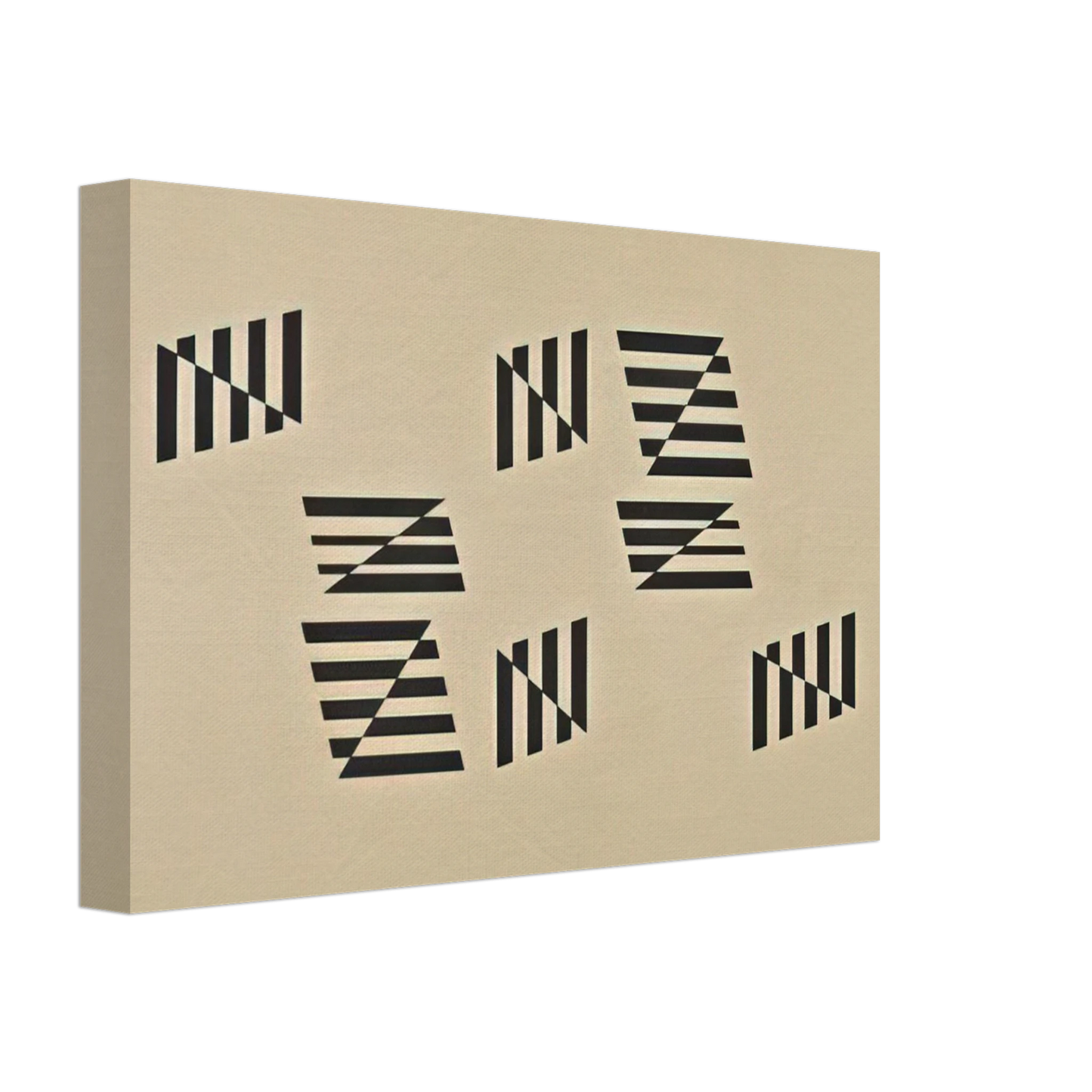 Helio Oiticica - Limite-Lumificacas - 1958 Canvas - 40x60 cm / 16x24 inches-canvas