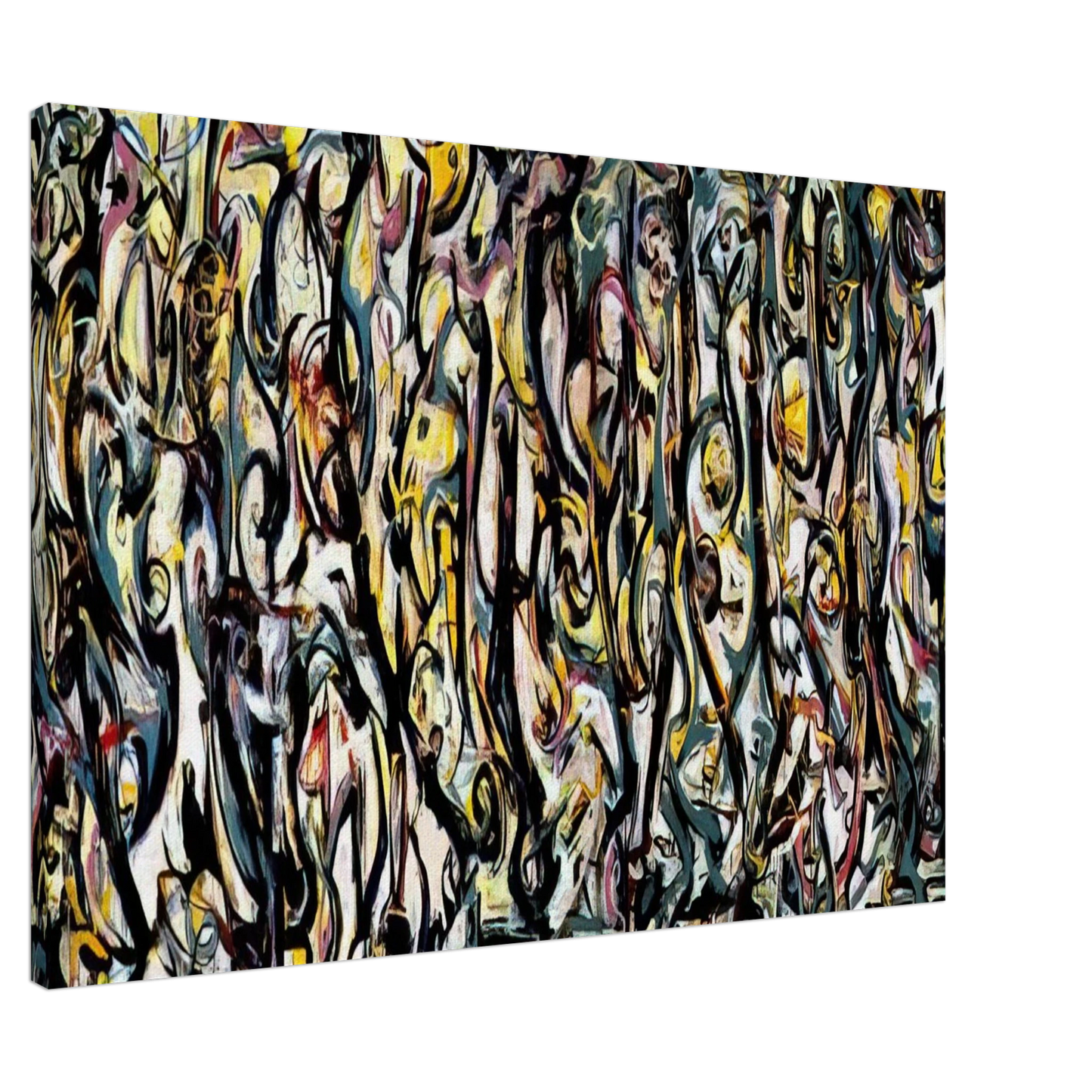 Jackson Pollock - MURAL 1943 1 Canvas - 20x30 cm / 8x12 inches-canvas