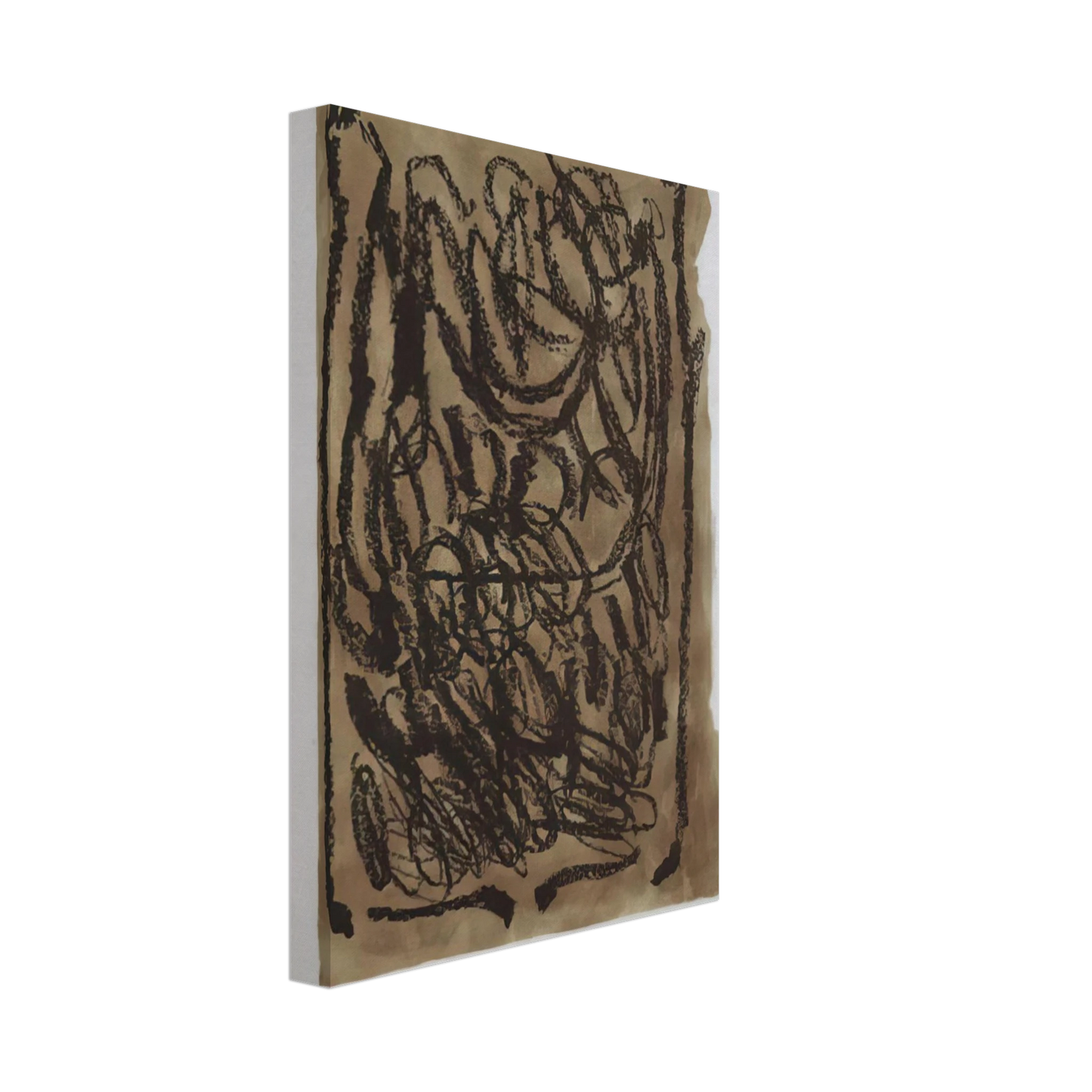 Antoni Tapies - EL PA A LA BARCA 1963 Canvas - 70x100 cm / 28x40 inches-canvas