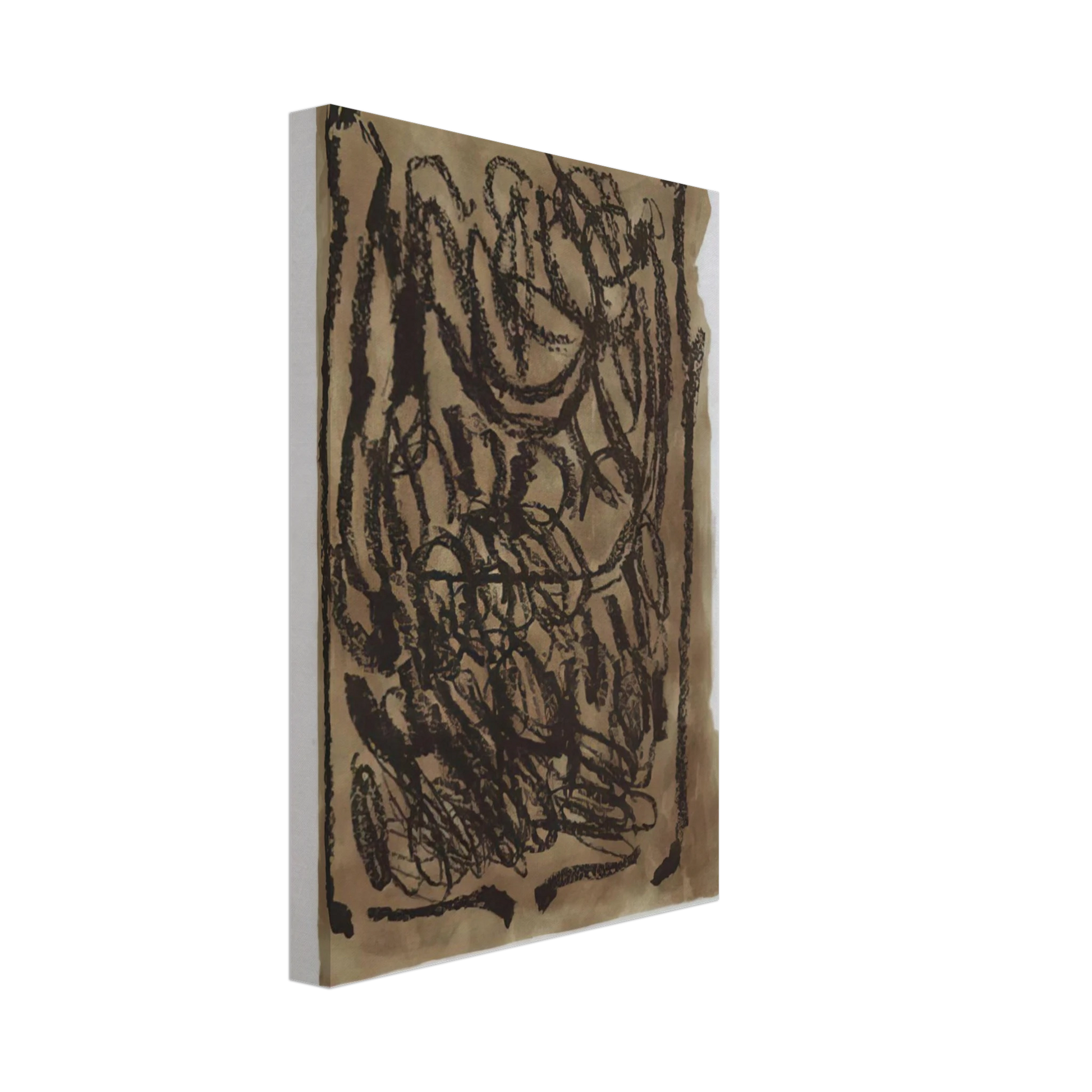 Antoni Tapies - EL PA A LA BARCA 1963 Canvas - 70x100 cm / 28x40 inches-canvas