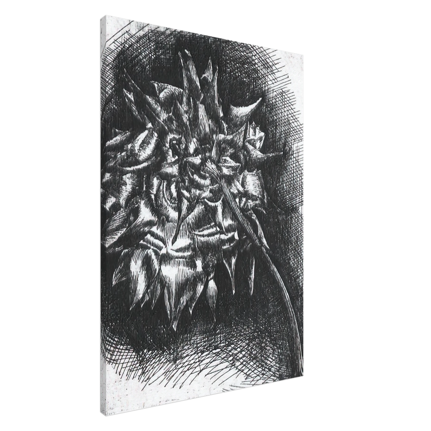 MC Escher - FLOWER Canvas - 20x30 cm / 8x12 inches-canvas