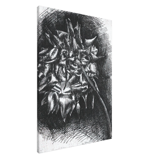 MC Escher - FLOWER Canvas - 20x30 cm / 8x12 inches-canvas