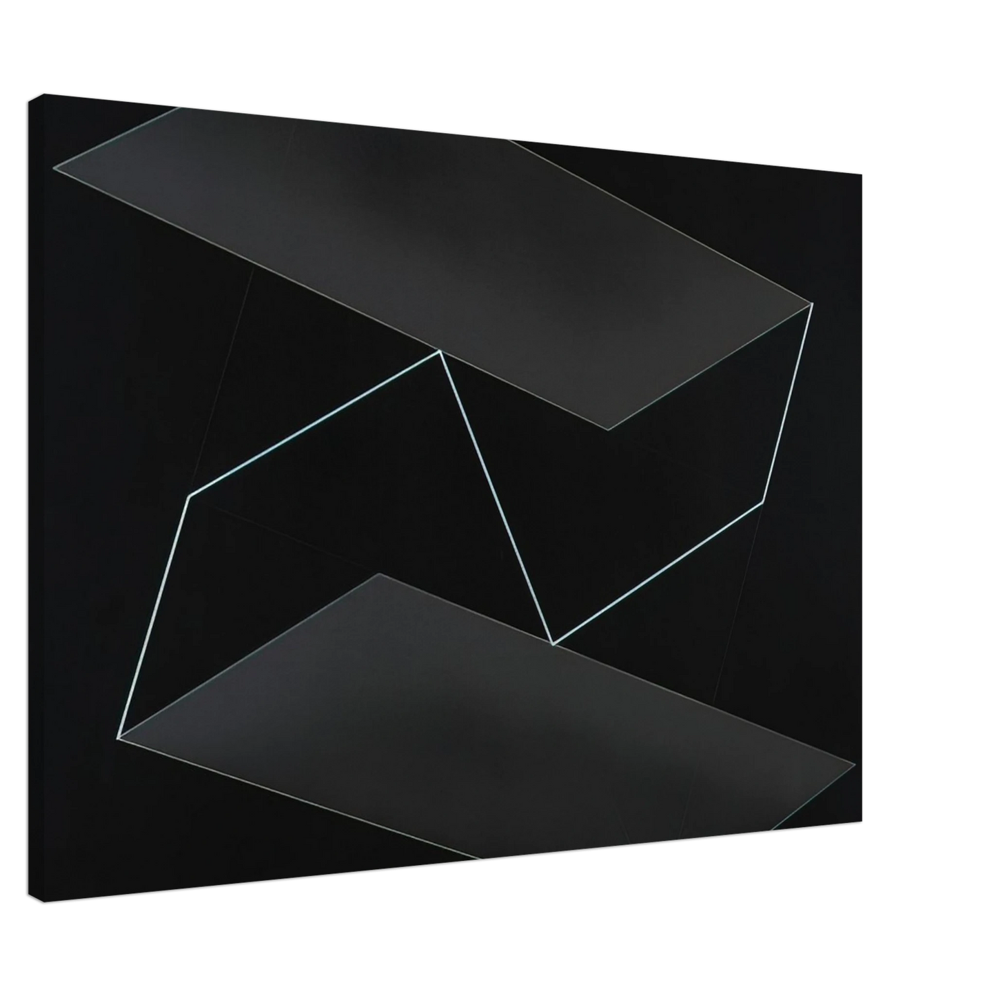 Josef Albers - STRUCTURAL CONSTELLATION 1950 Canvas - 20x30 cm / 8x12 inches-canvas