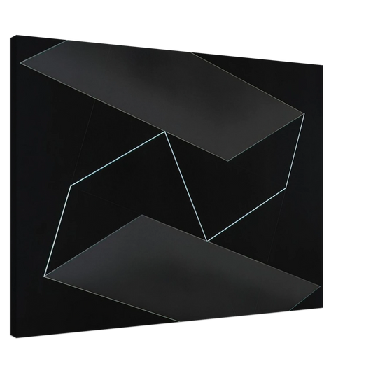 Josef Albers - STRUCTURAL CONSTELLATION 1950 Canvas - 20x30 cm / 8x12 inches-canvas