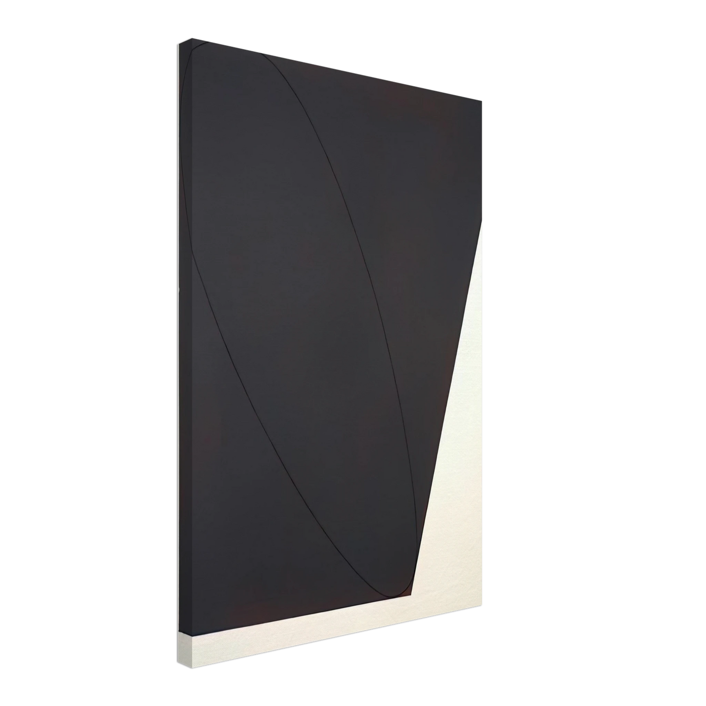 Robert Mangold - STUDY ATTIC SERIES XII 1991 Canvas - 40x60 cm / 16x24 inches-canvas