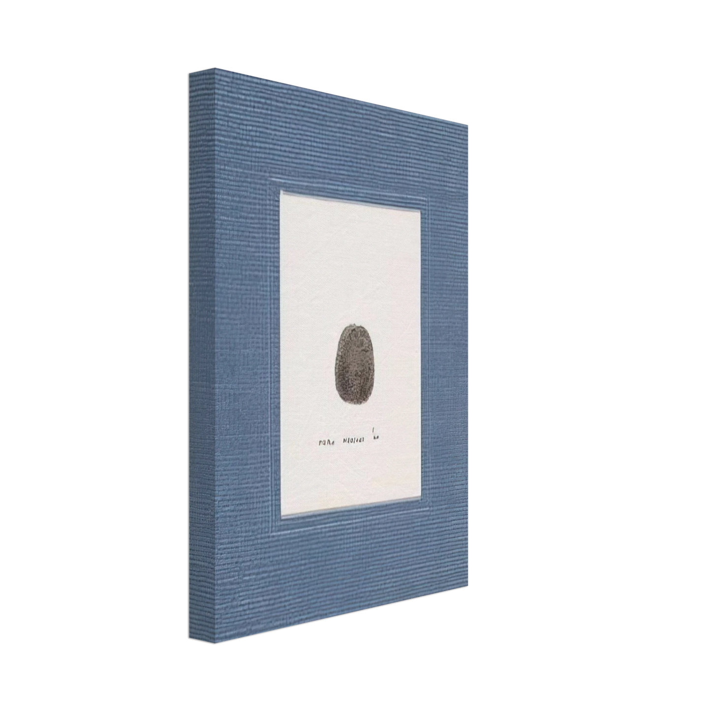 Piero Manzoni - Thumbprint - 1960 Canvas - 70x100 cm / 28x40 inches-canvas