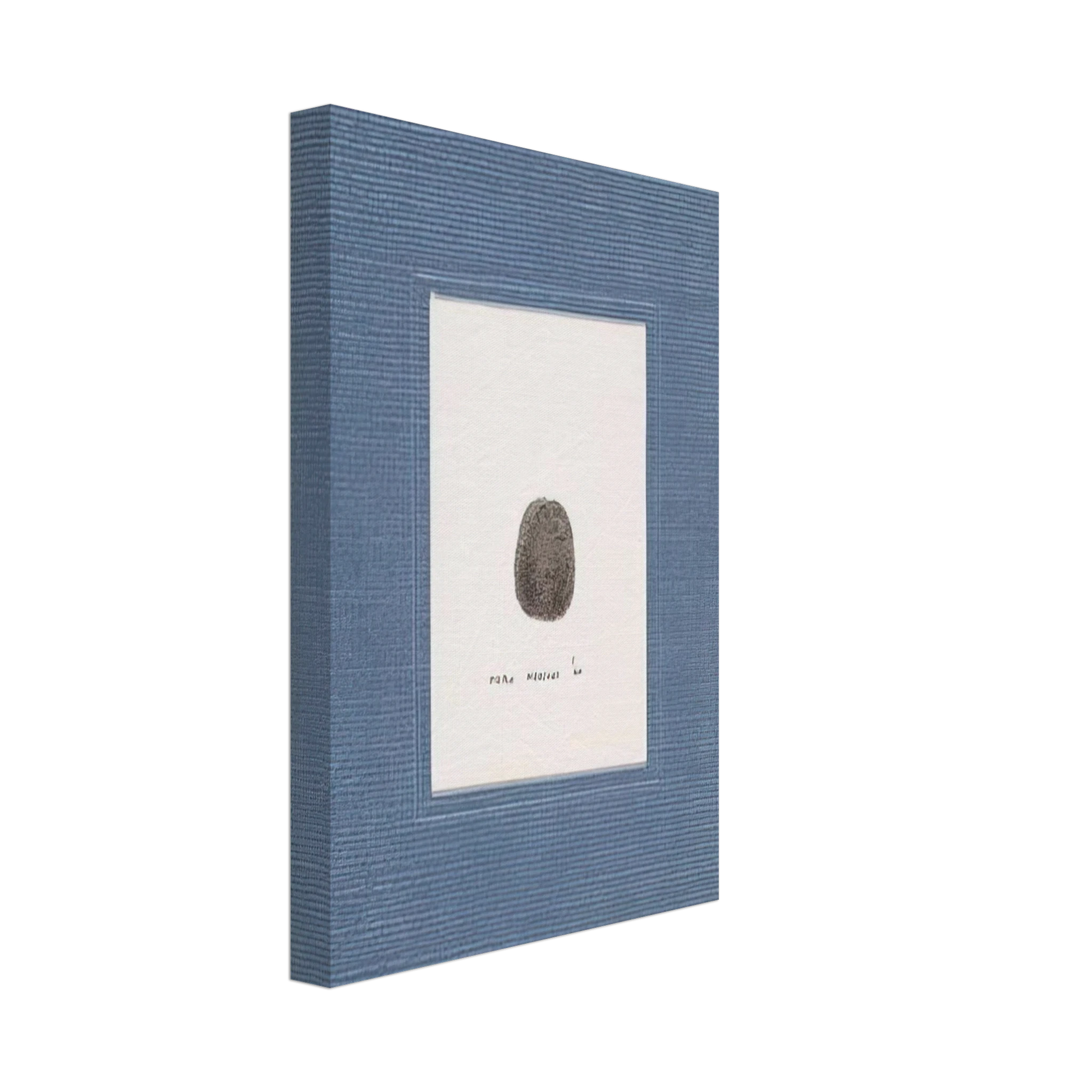 Piero Manzoni - Thumbprint - 1960 Canvas - 70x100 cm / 28x40 inches-canvas