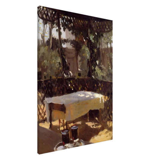John Singer Sargent - Two Wine Glasses Canvas - 20x30 cm / 8x12 inches-canvas