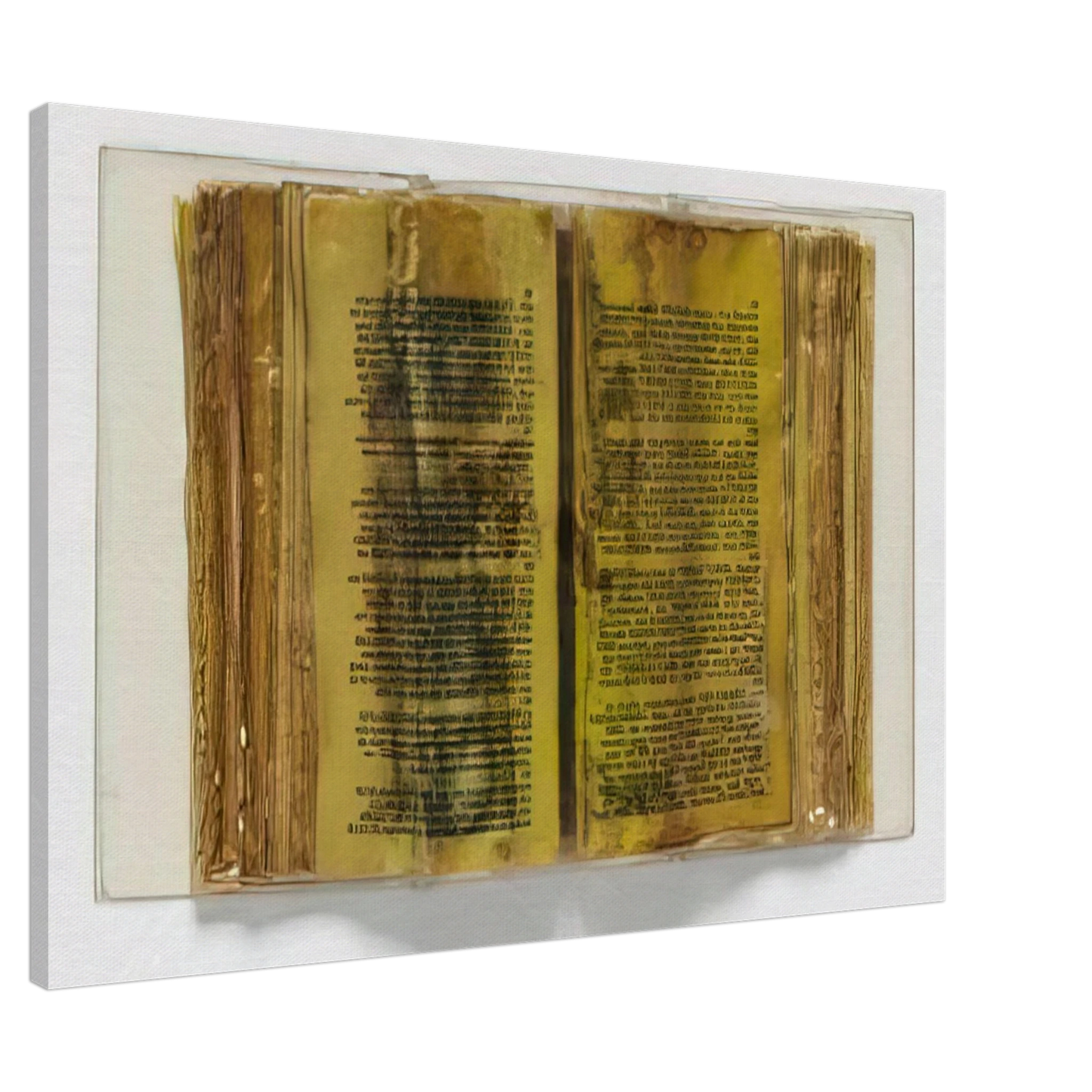 Dieter Roth - Poemetrie - 1970 Canvas - 20x30 cm / 8x12 inches-canvas