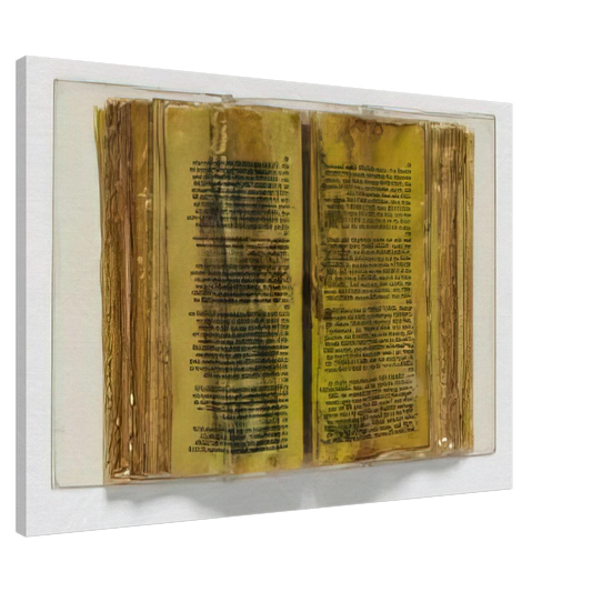 Dieter Roth - Poemetrie - 1970 Canvas - 20x30 cm / 8x12 inches-canvas