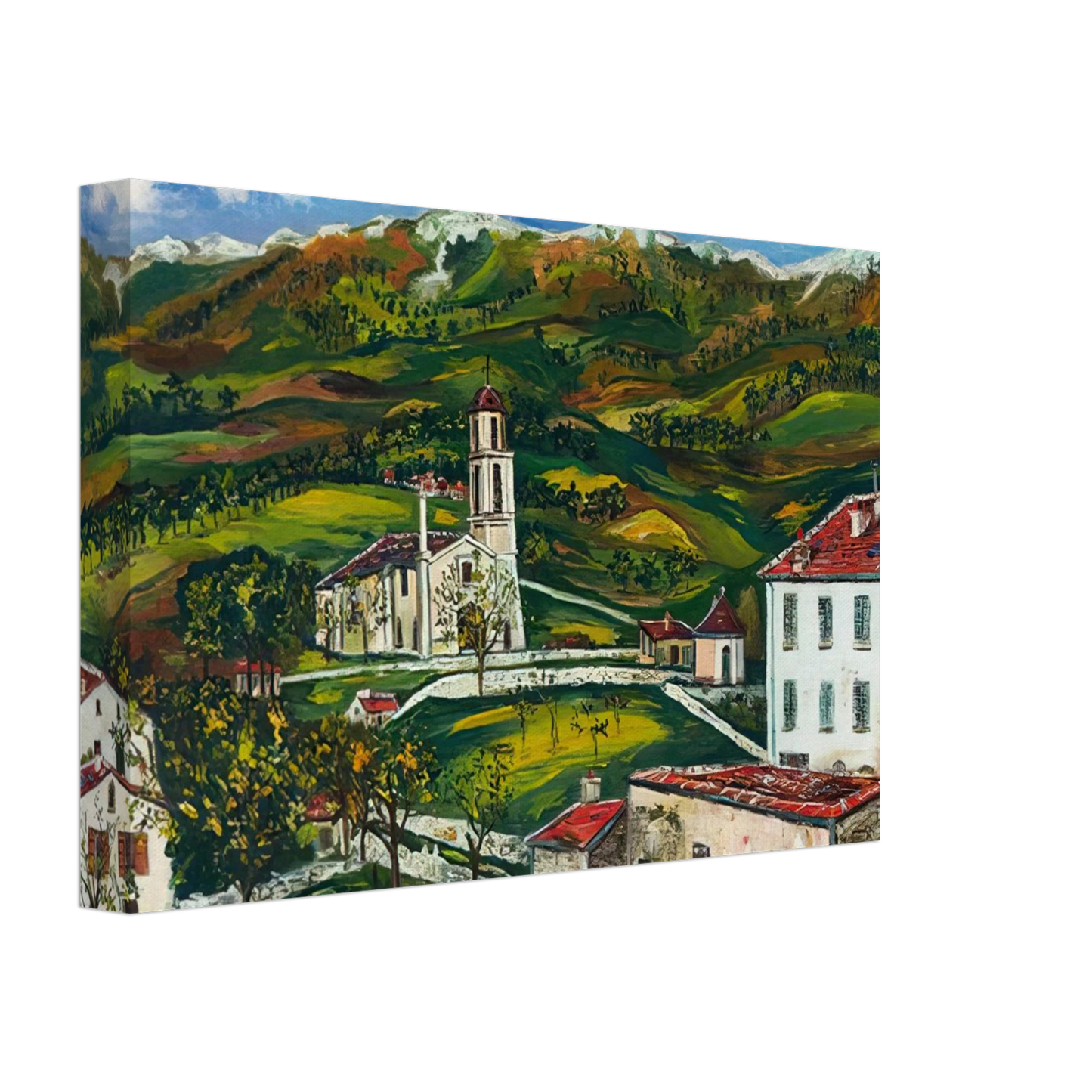 Maurice Utrillo - UNTITLED Canvas - 40x60 cm / 16x24 inches-canvas