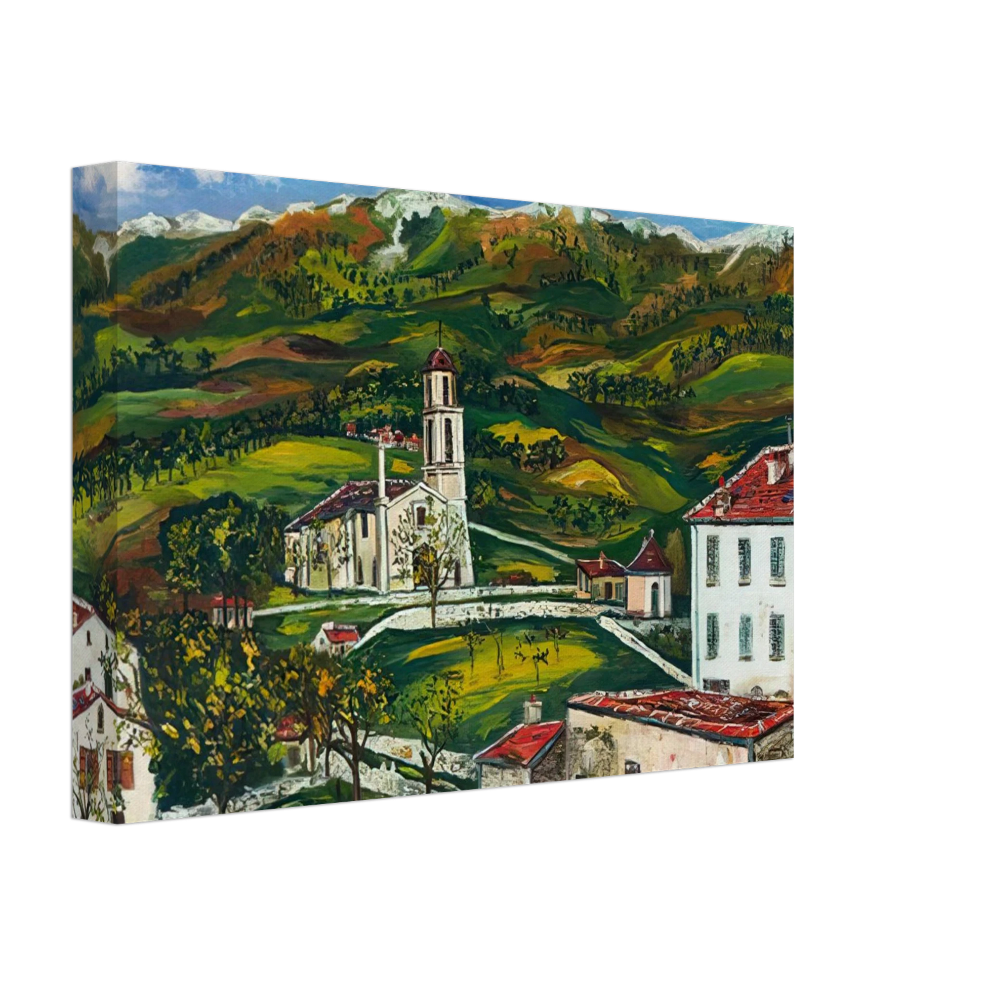 Maurice Utrillo - UNTITLED Canvas - 40x60 cm / 16x24 inches-canvas