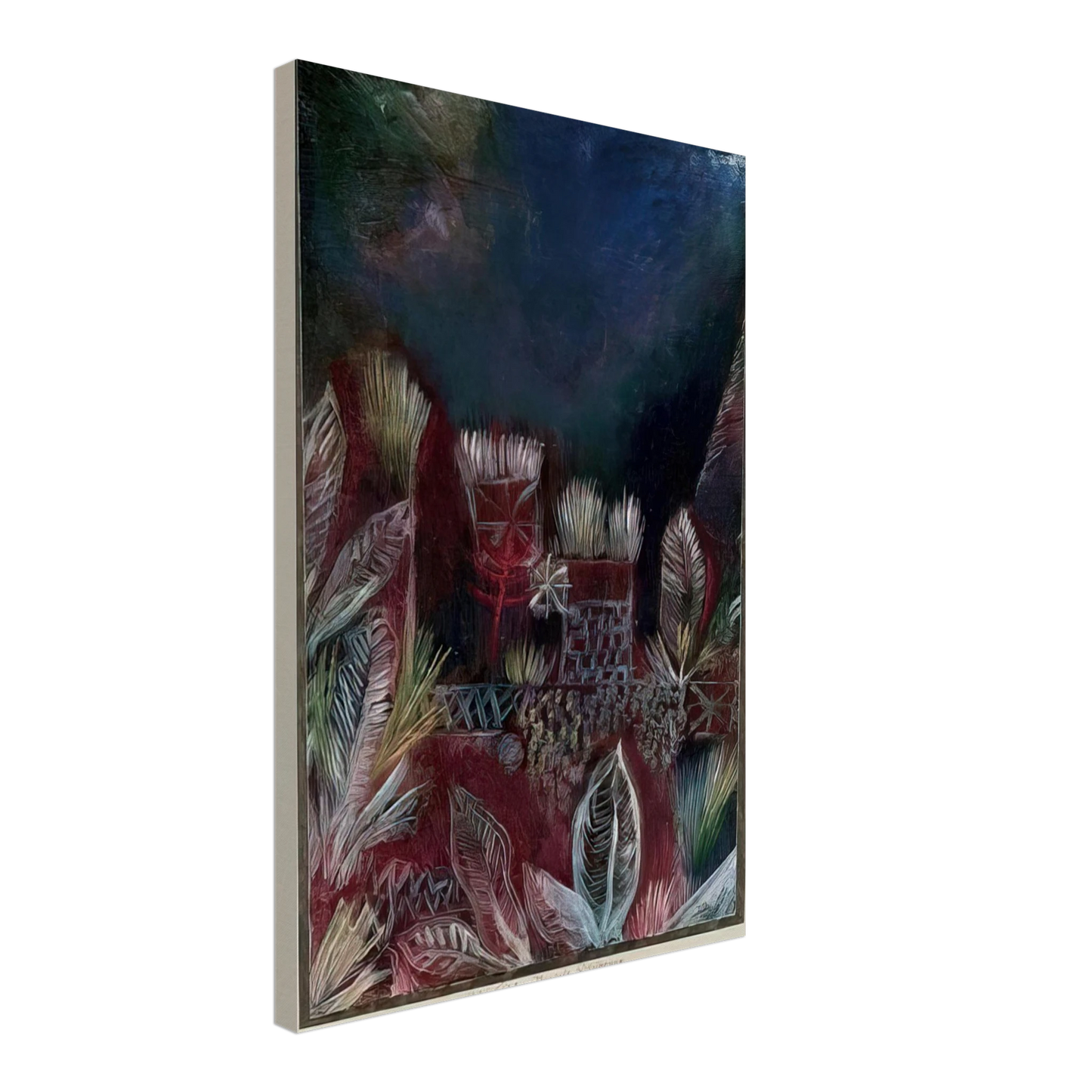 Paul Klee - TROPICAL TWILIGHT 1921 Canvas - 40x60 cm / 16x24 inches-canvas