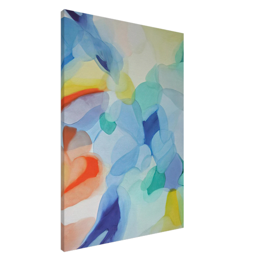 Alice Baber - The Light in the Depths Canvas - 20x30 cm / 8x12 inches-canvas