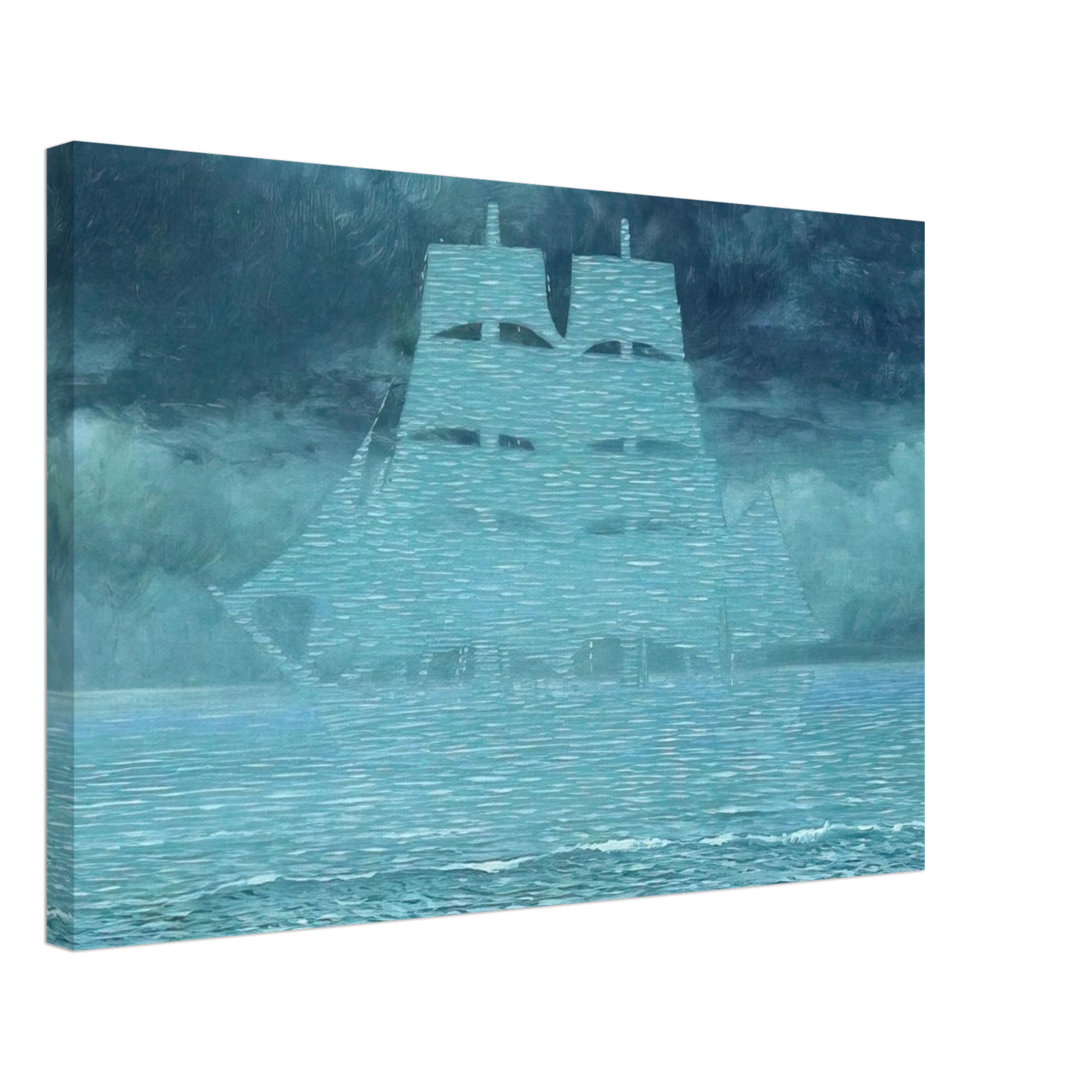 Rene Magritte - THE SEDUCER 1953 1 Canvas - 70x100 cm / 28x40 inches-canvas