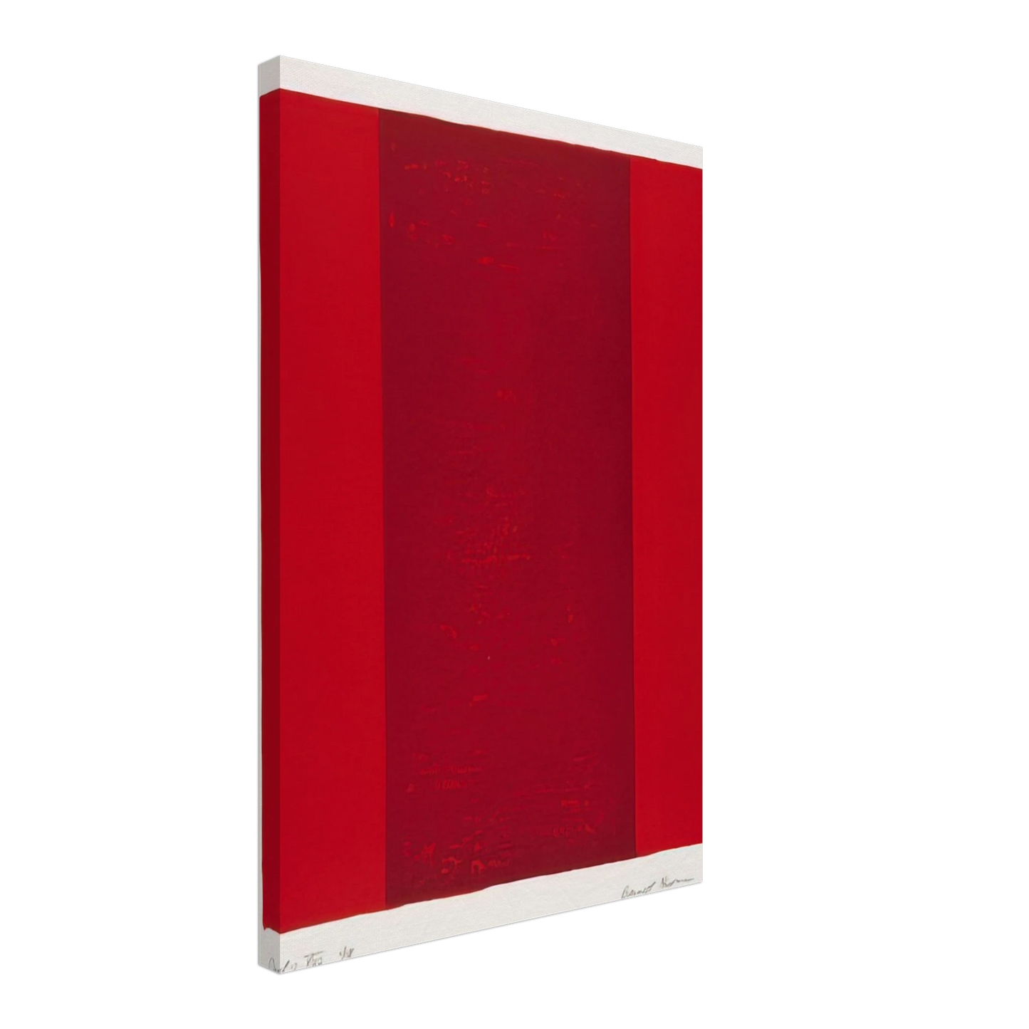 Barnett Newman - Canto XVI Canvas - 70x100 cm / 28x40 inches-canvas