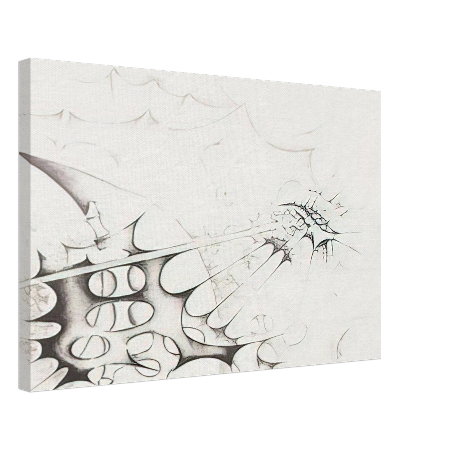 Lee Bontecou - PIRATES 1982 Canvas - 40x60 cm / 16x24 inches-canvas