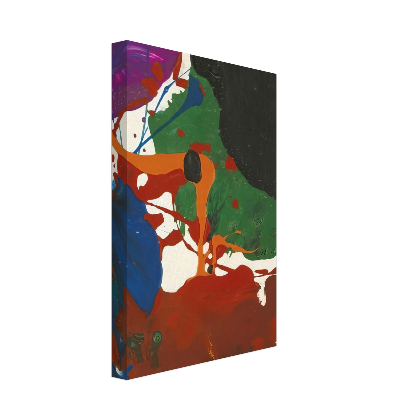 Sam Francis - Untitled  Los Angeles  Canvas - 70x100 cm / 28x40 inches-canvas