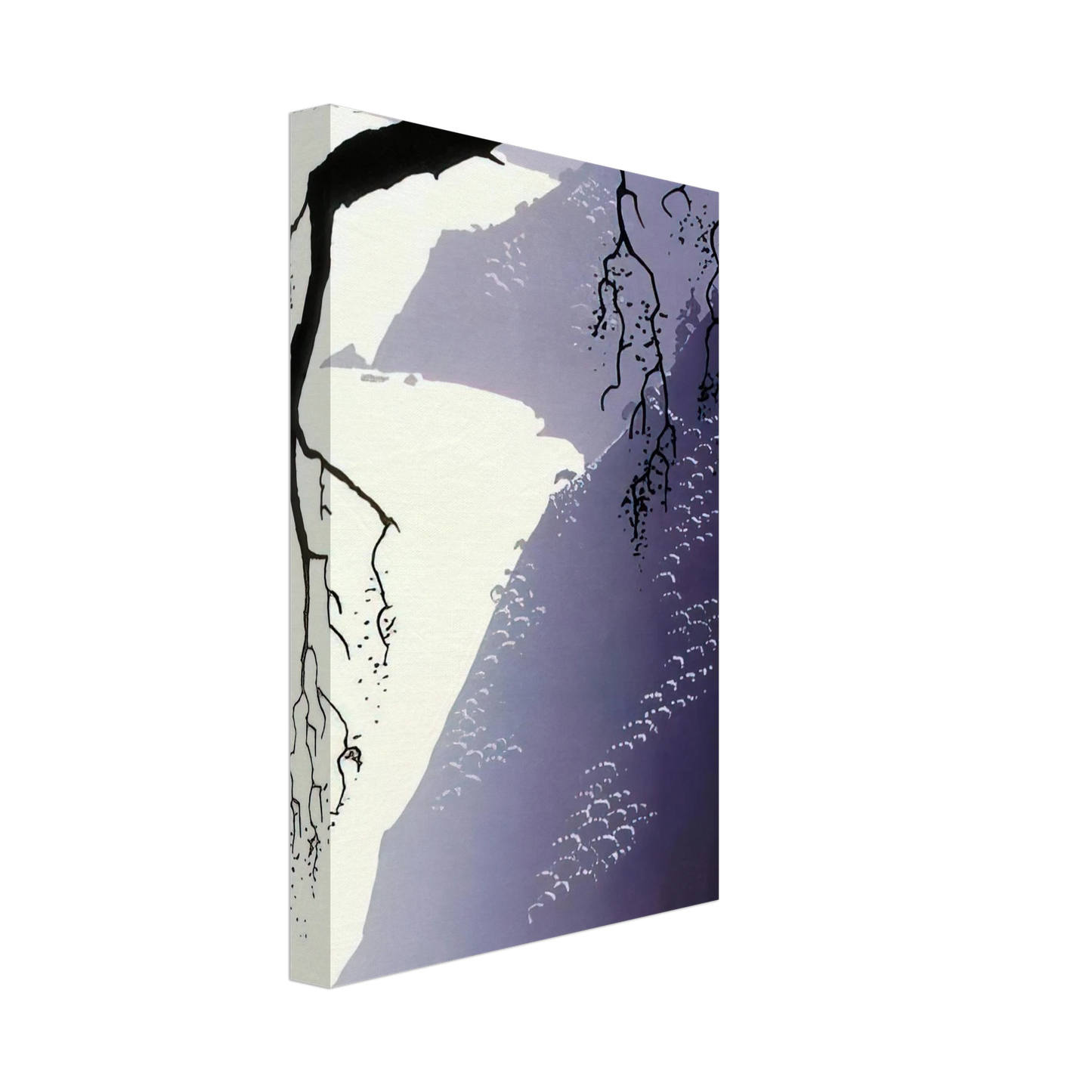 Eyvind Earle - Gray Mist Canvas - 40x60 cm / 16x24 inches-canvas