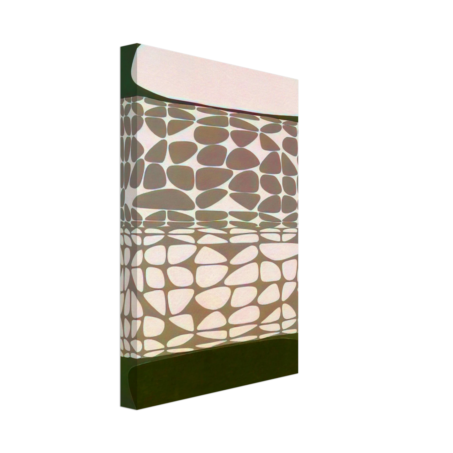 Victor Vasarely - Meandres Belle-Isle - 1951 Canvas - 70x100 cm / 28x40 inches-canvas