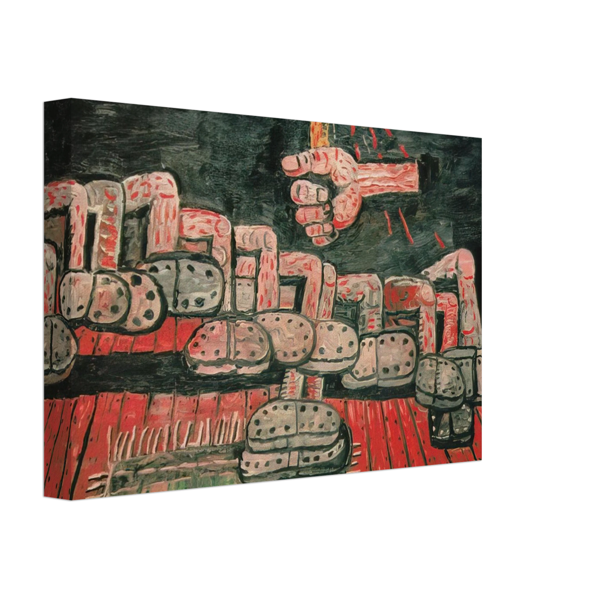 Philip Guston - ROOM Canvas - 40x60 cm / 16x24 inches-canvas